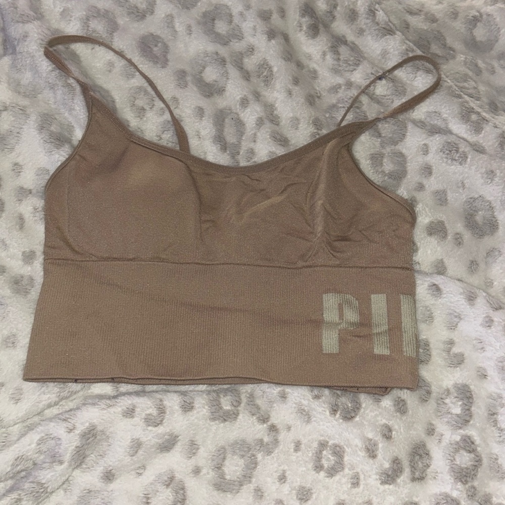 This is a pink bra